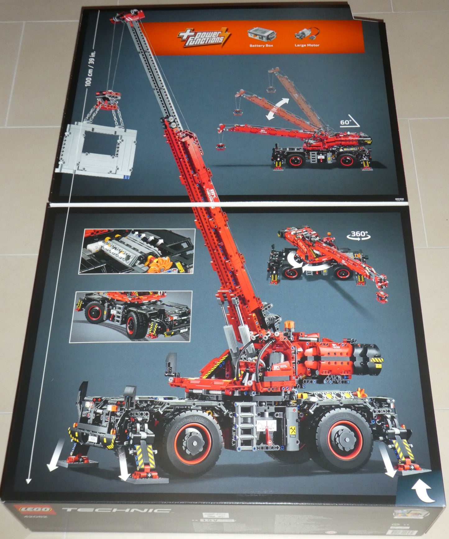 Lego 42082 Geländegängiger Kranwagen