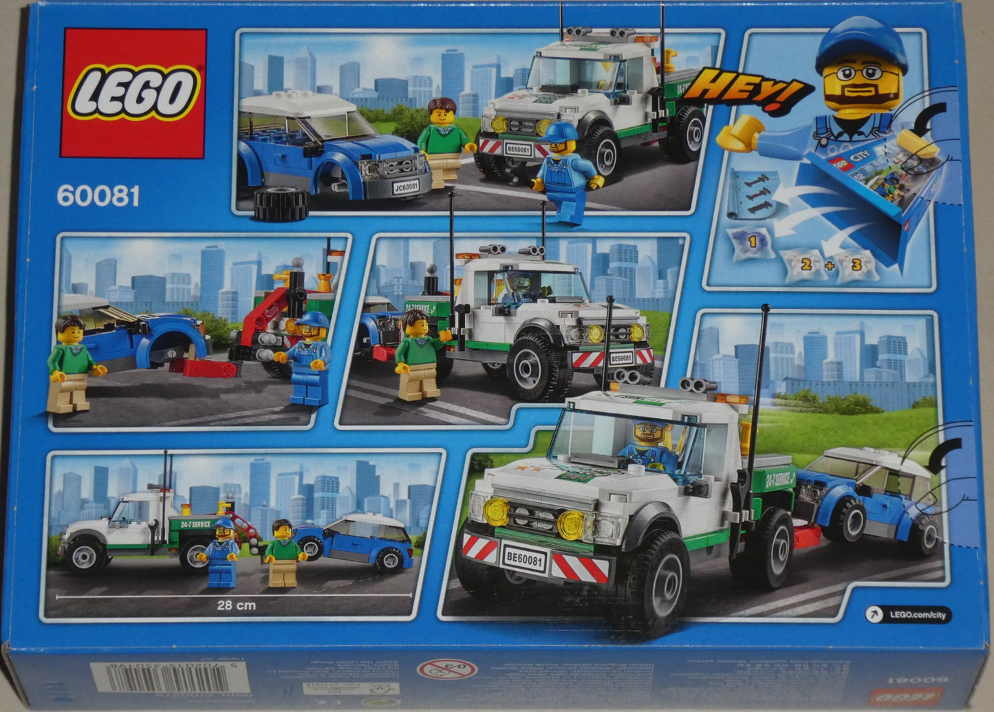 Lego 60081 Pickup-Abschleppwagen mit Auto