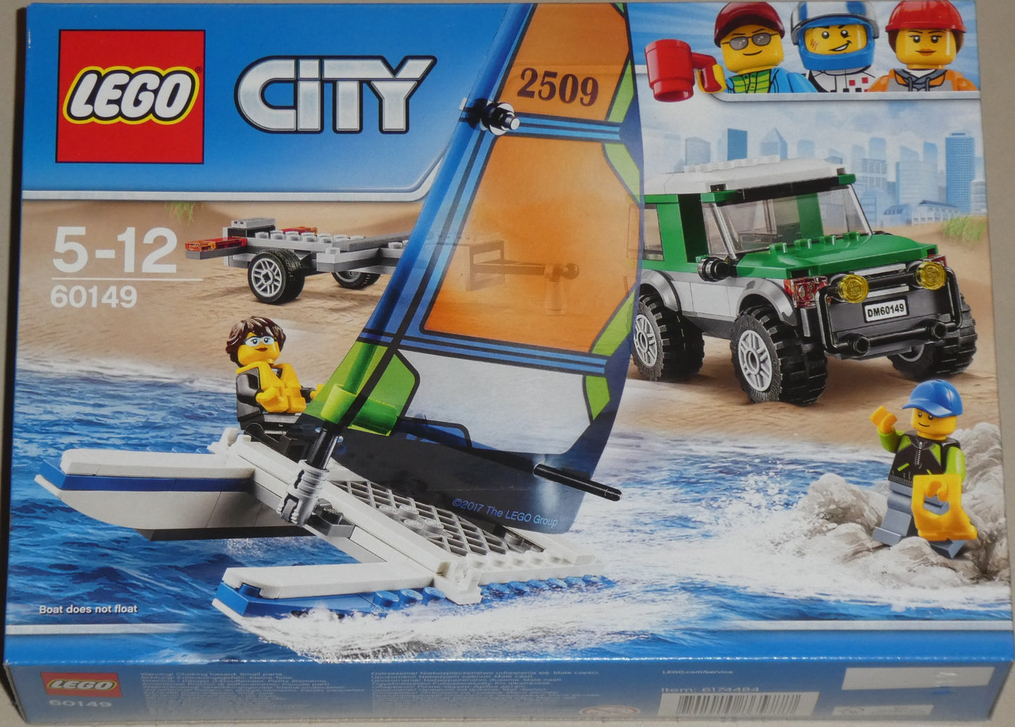 Lego 60149 Geländewagen mit Katamaran