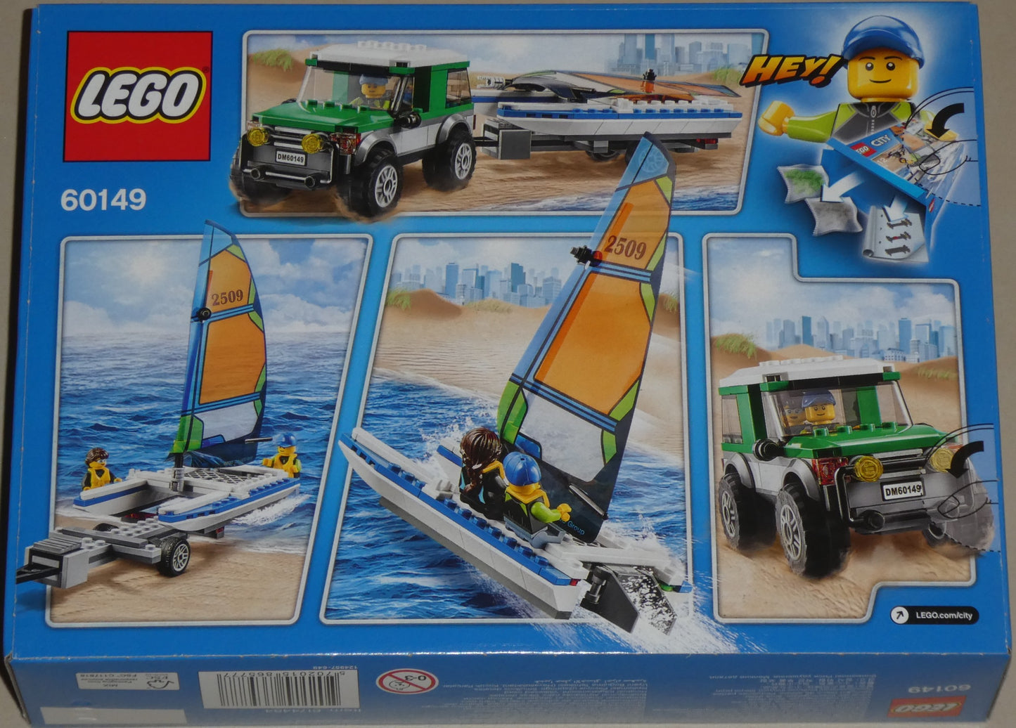 Lego 60149 Geländewagen mit Katamaran
