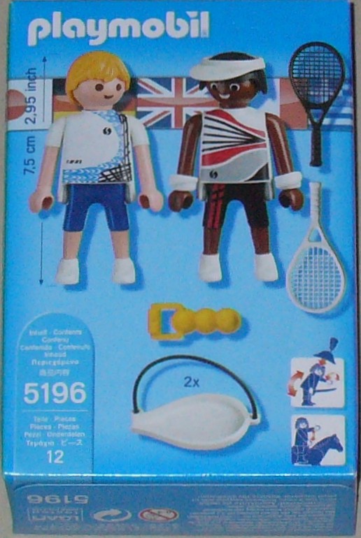 Playmobil 5196 2 Tennisspieler