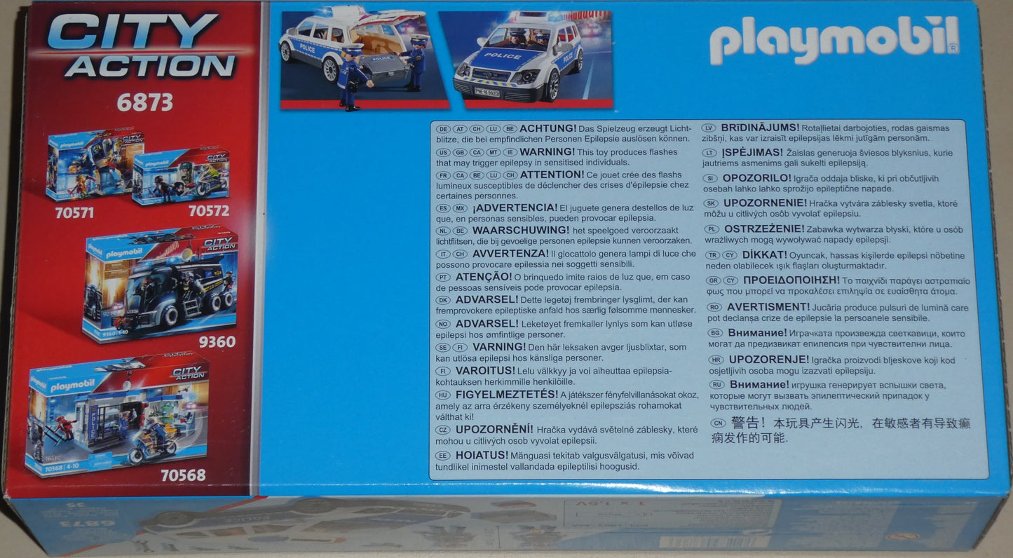 Playmobil 6873 Polizei-Einsatzwagen