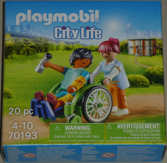 Playmobil 70193 Patient im Rollstuhl