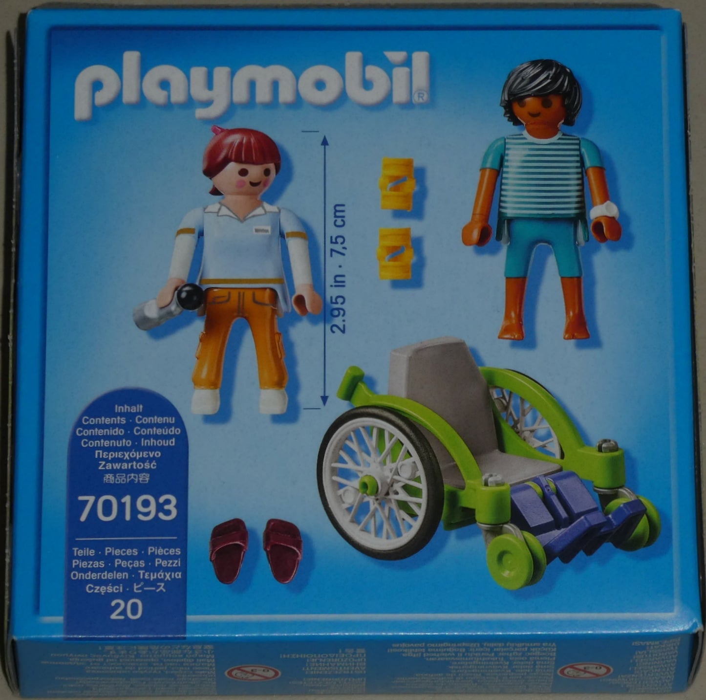Playmobil 70193 Patient im Rollstuhl