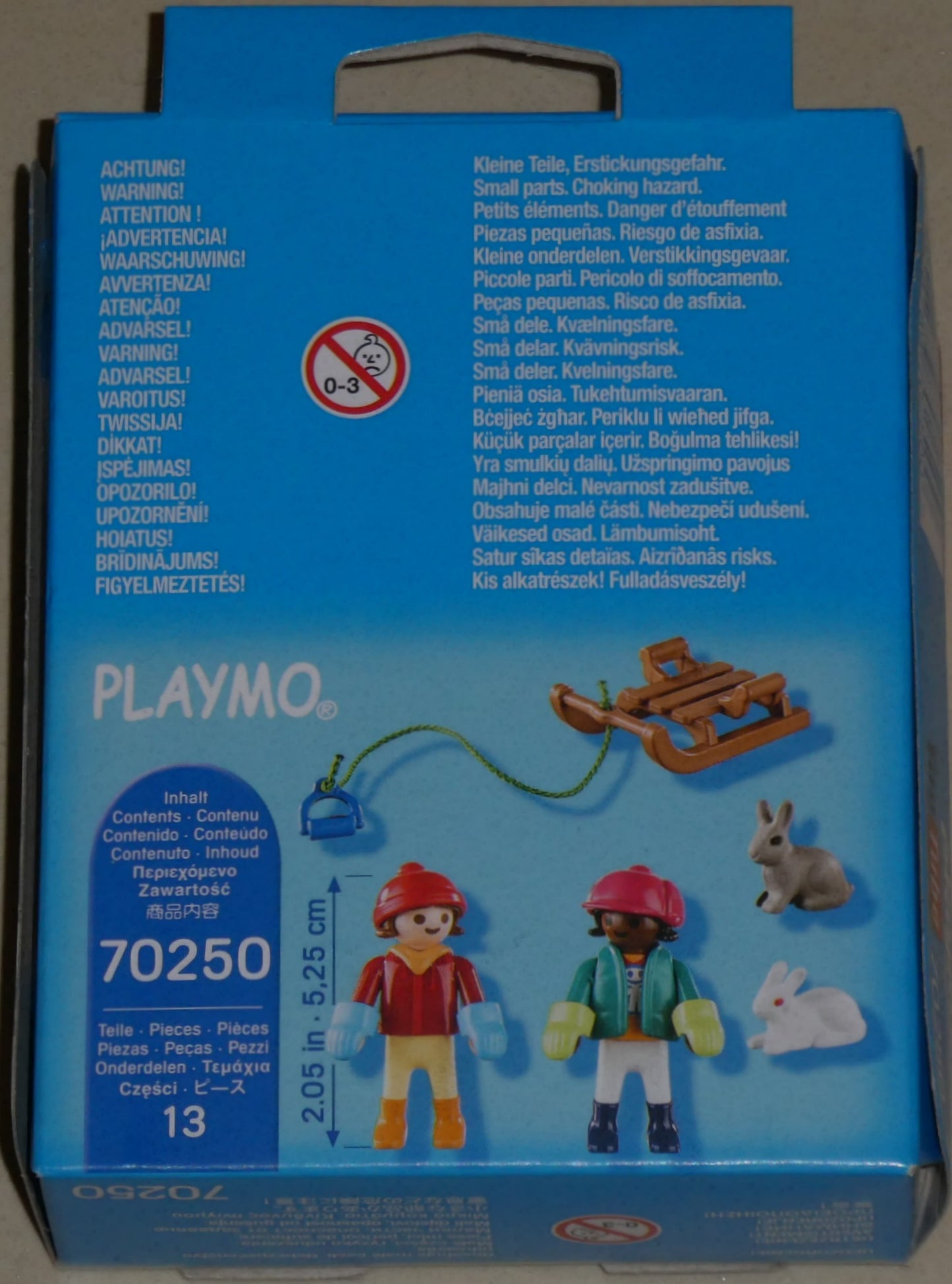 Playmobil 70250 Kinder mit Schlitten