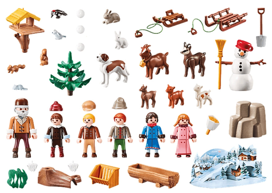 Playmobil 70260 Adventskalender "Heidis Winterwelt"