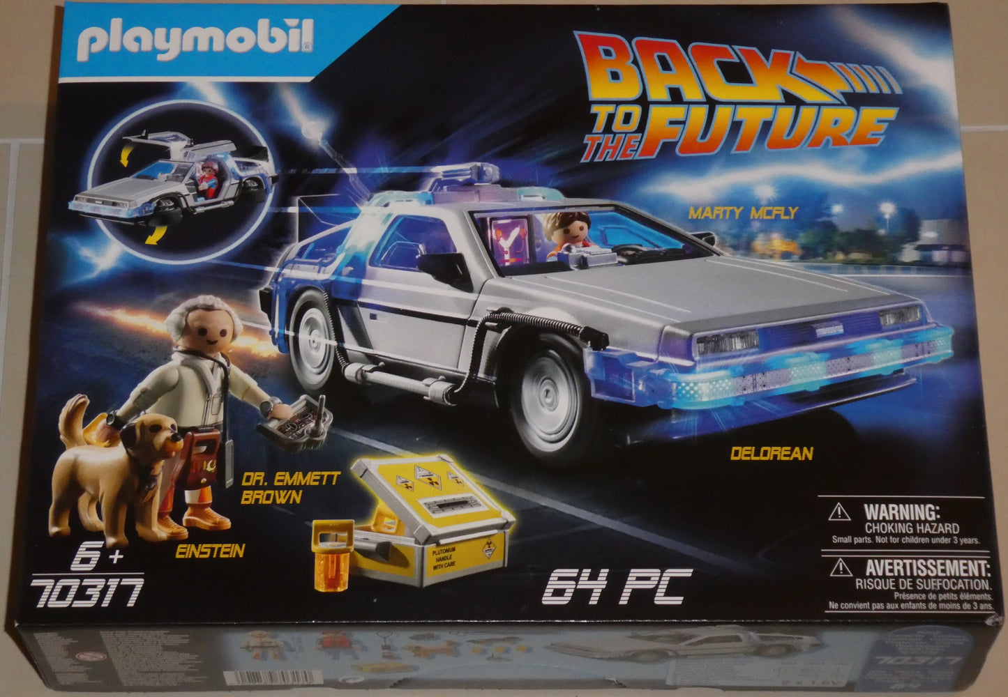 Playmobil 70317 Back to the Future DeLorean