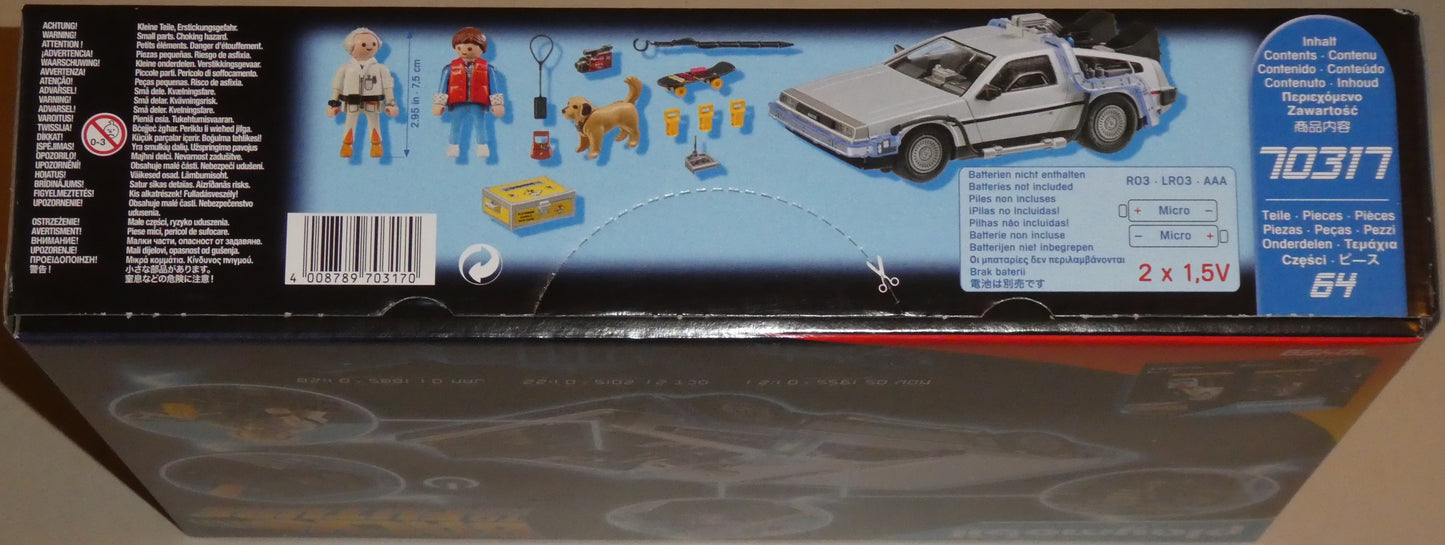 Playmobil 70317 Back to the Future DeLorean
