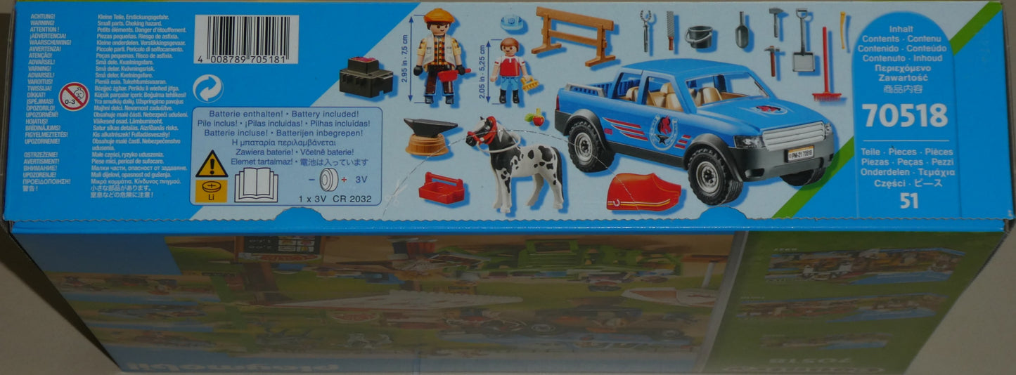 Playmobil 70518 Mobiler Hufschmied