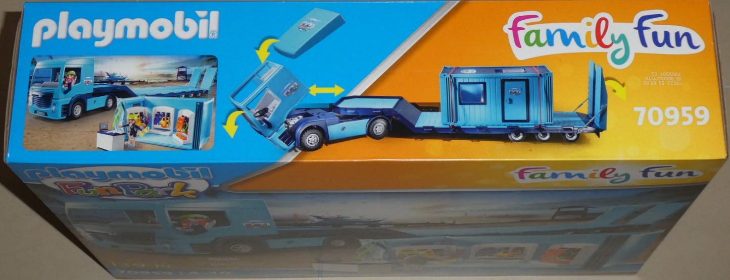 Playmobil 70959 Tieflader mit Container