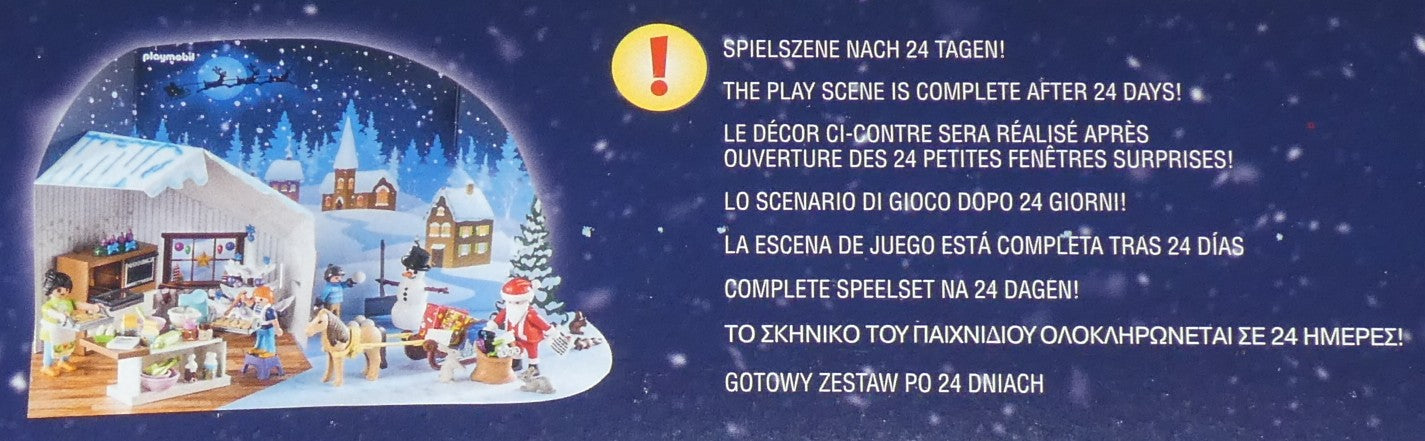 Playmobil 71088 Adventskalender: Weihnachtsbacken