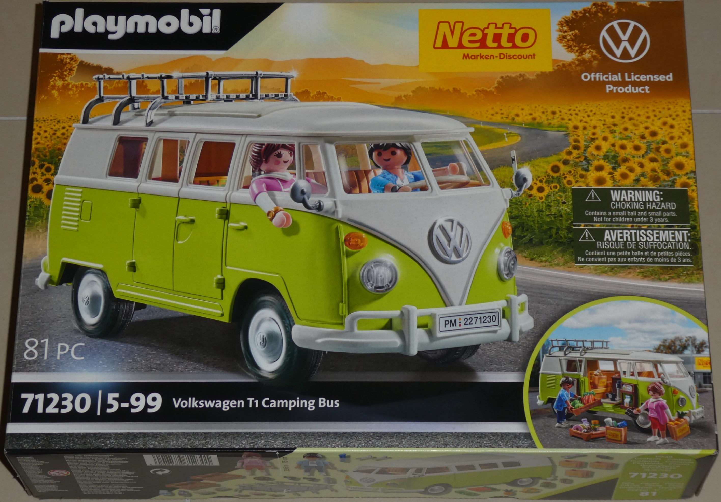 Playmobil 71238 VW T1 Camping Bus Sonderedition Netto NEU / OVP