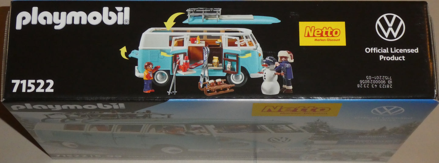 Playmobil 71522 Volkswagen T1 Camping Bus - Netto Winteredition