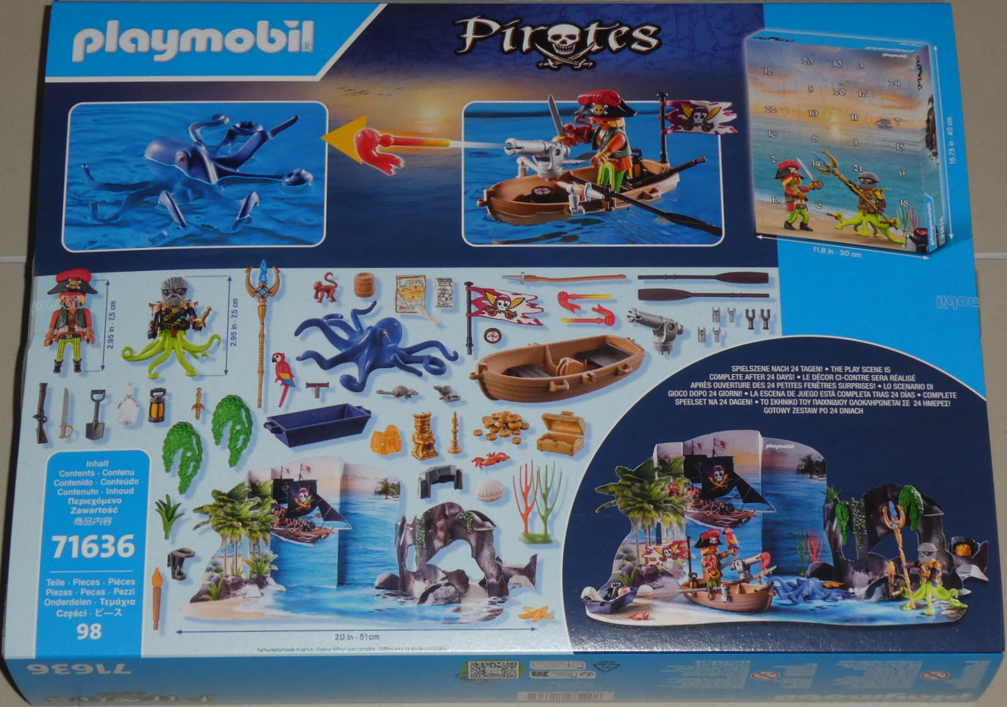 Playmobil 71636 Adventskalender Piraten