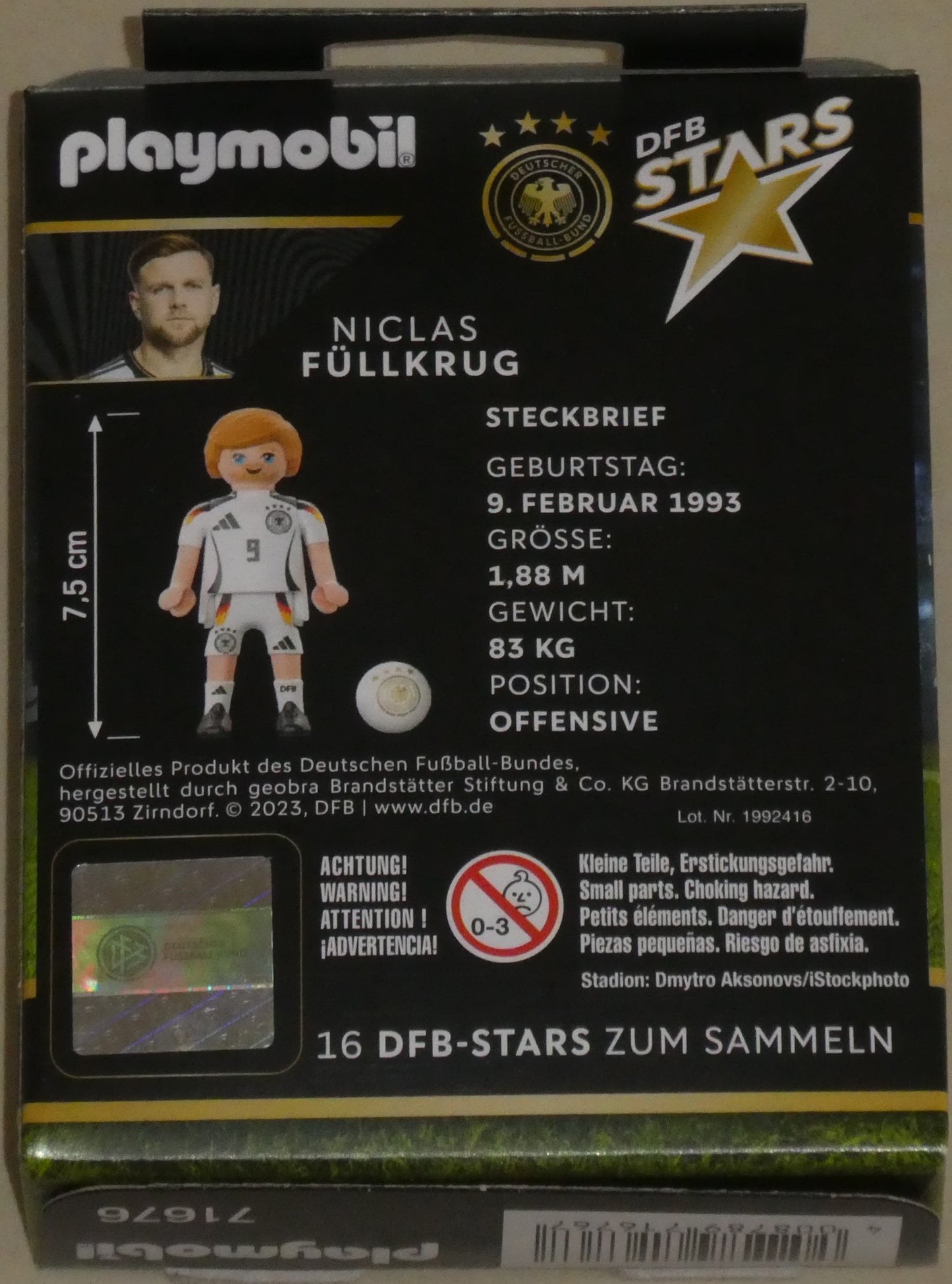 Playmobil 71676 Niclas Füllkrug