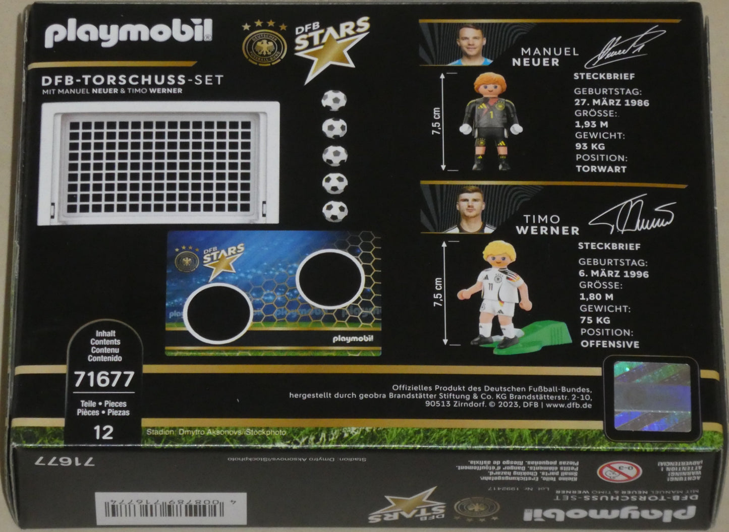 Playmobil 71677 DFB Torschuss Set