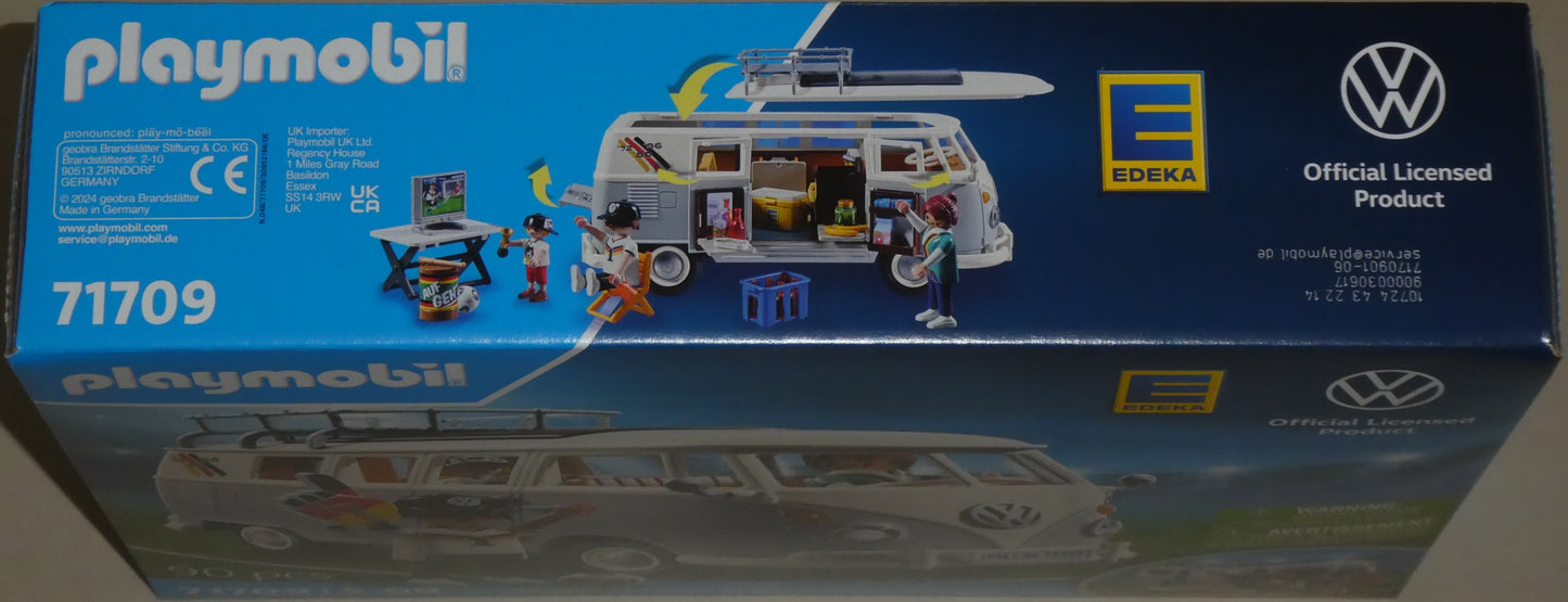 Playmobil 71709 Volkswagen T1 Camping Bus - EDEKA Edition Fan Bus