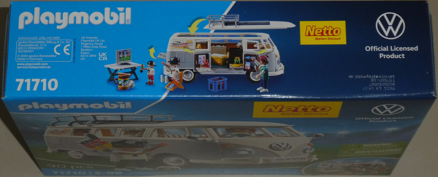 Playmobil 71710 Volkswagen T1 Camping Bus - Netto Edition Fan Bus
