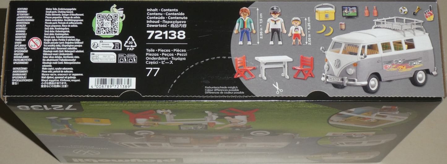 Playmobil 72138 Volkswagen T1 Bus - EDEKA Fan-Edition