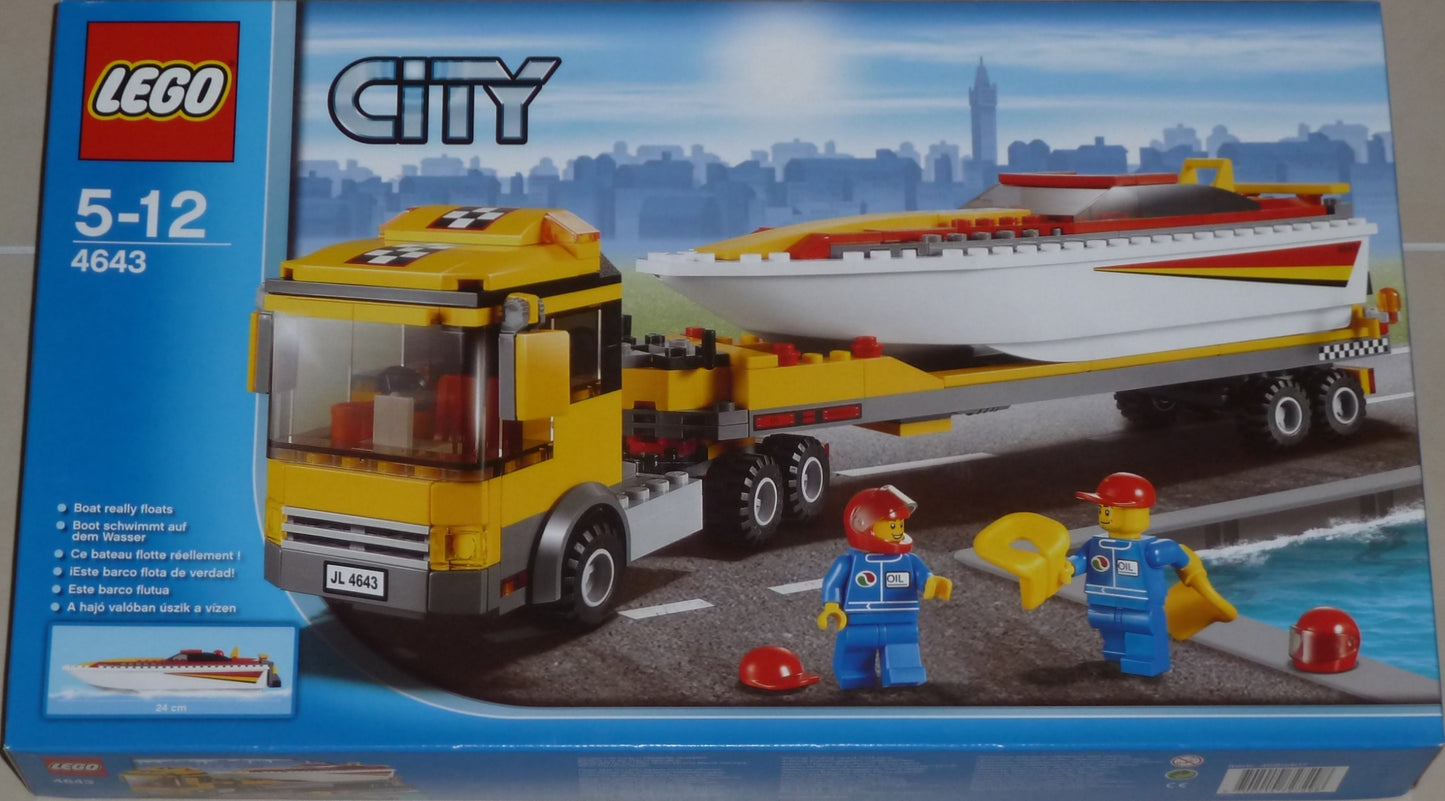 Lego 4643 Powerboot Transporter