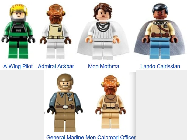 Lego 7754 Home One Mon Calamari Star Cruiser