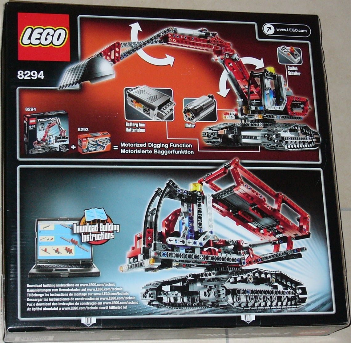 Lego 8294 Raupenbagger
