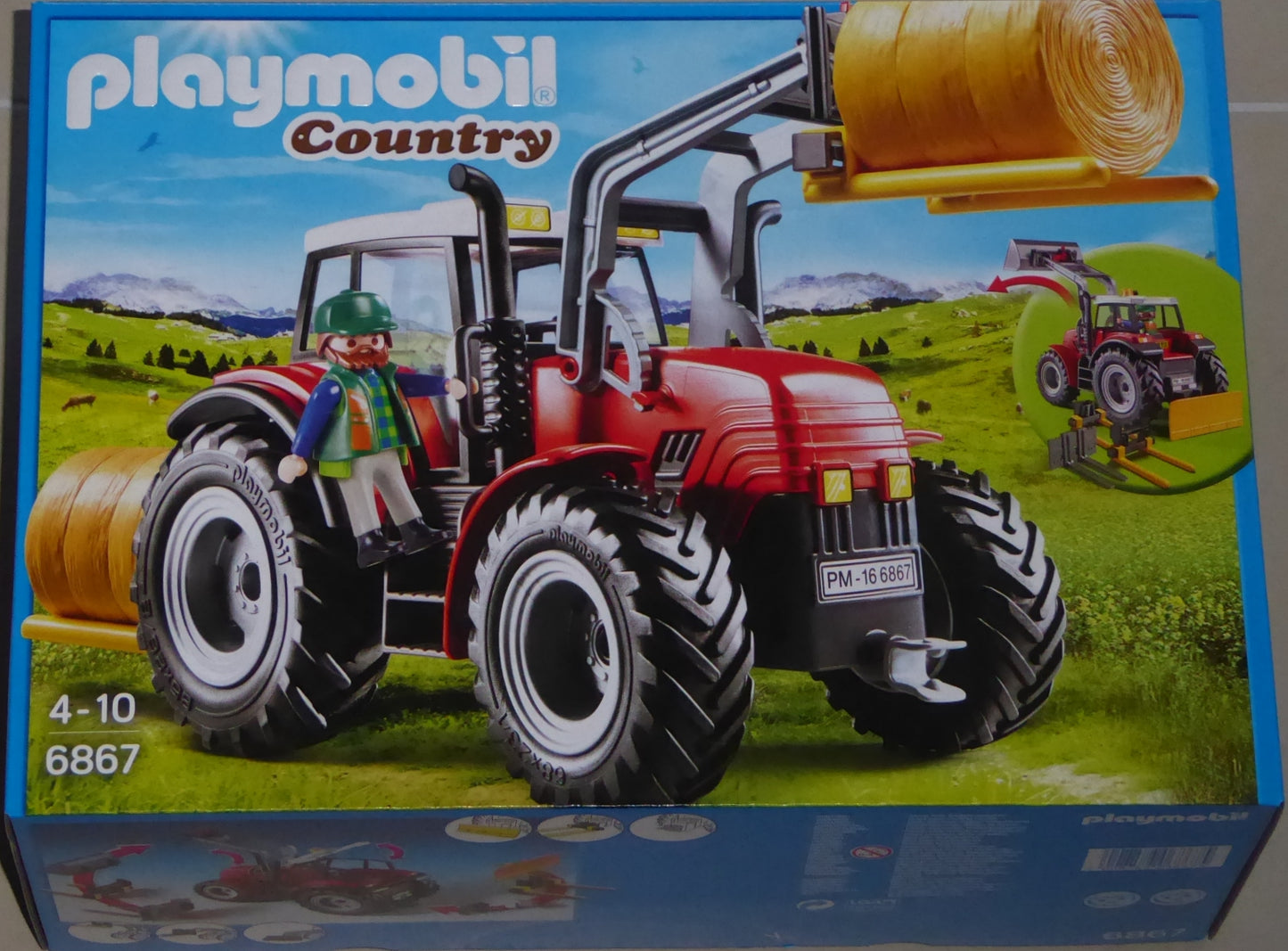 Playmobil 6867 Riesentraktor mit Spezialwerkzeugen