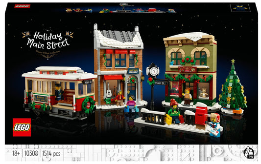 Lego 10308 Weihnachtlich geschmückte Hauptstraße