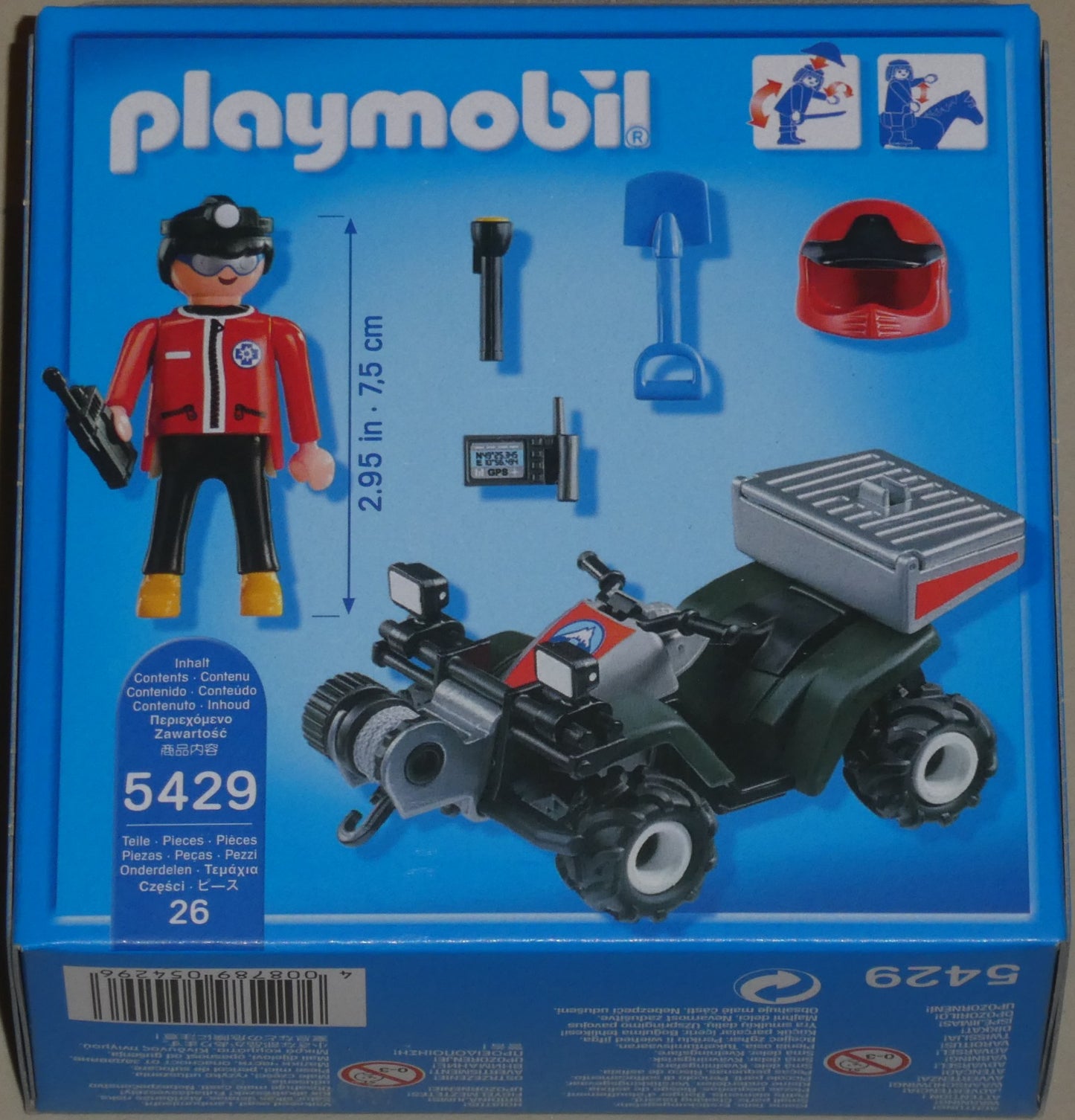 Playmobil 5429 Bergrettungs-Quad