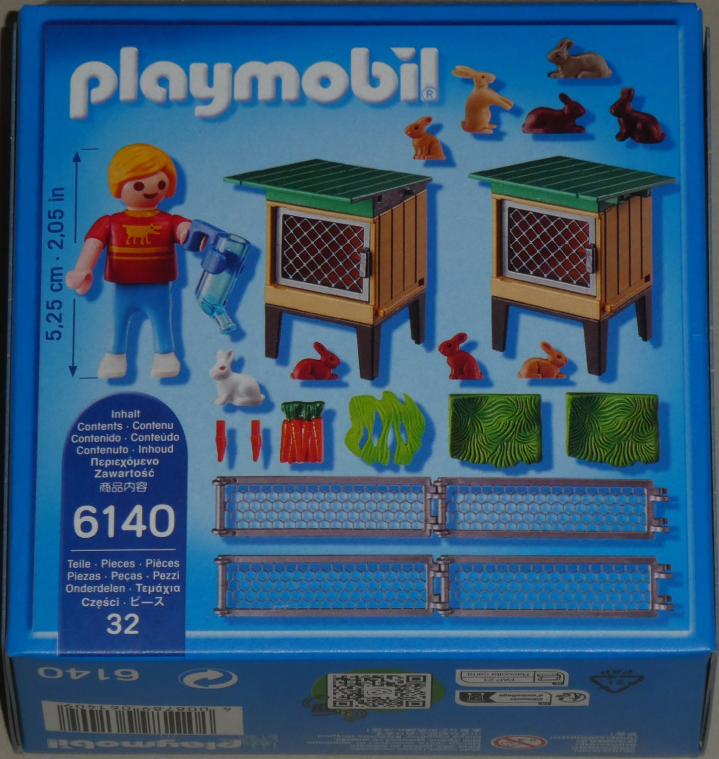 Playmobil 6140 Hasenstall mit Freigehege