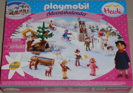 Playmobil 70260 Adventskalender "Heidis Winterwelt"