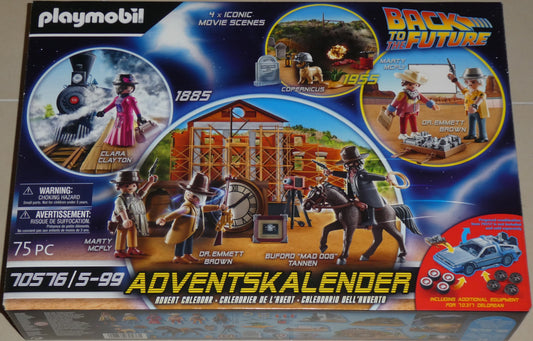 Playmobil 70576 Adventskalender "Back to the Future Part III"