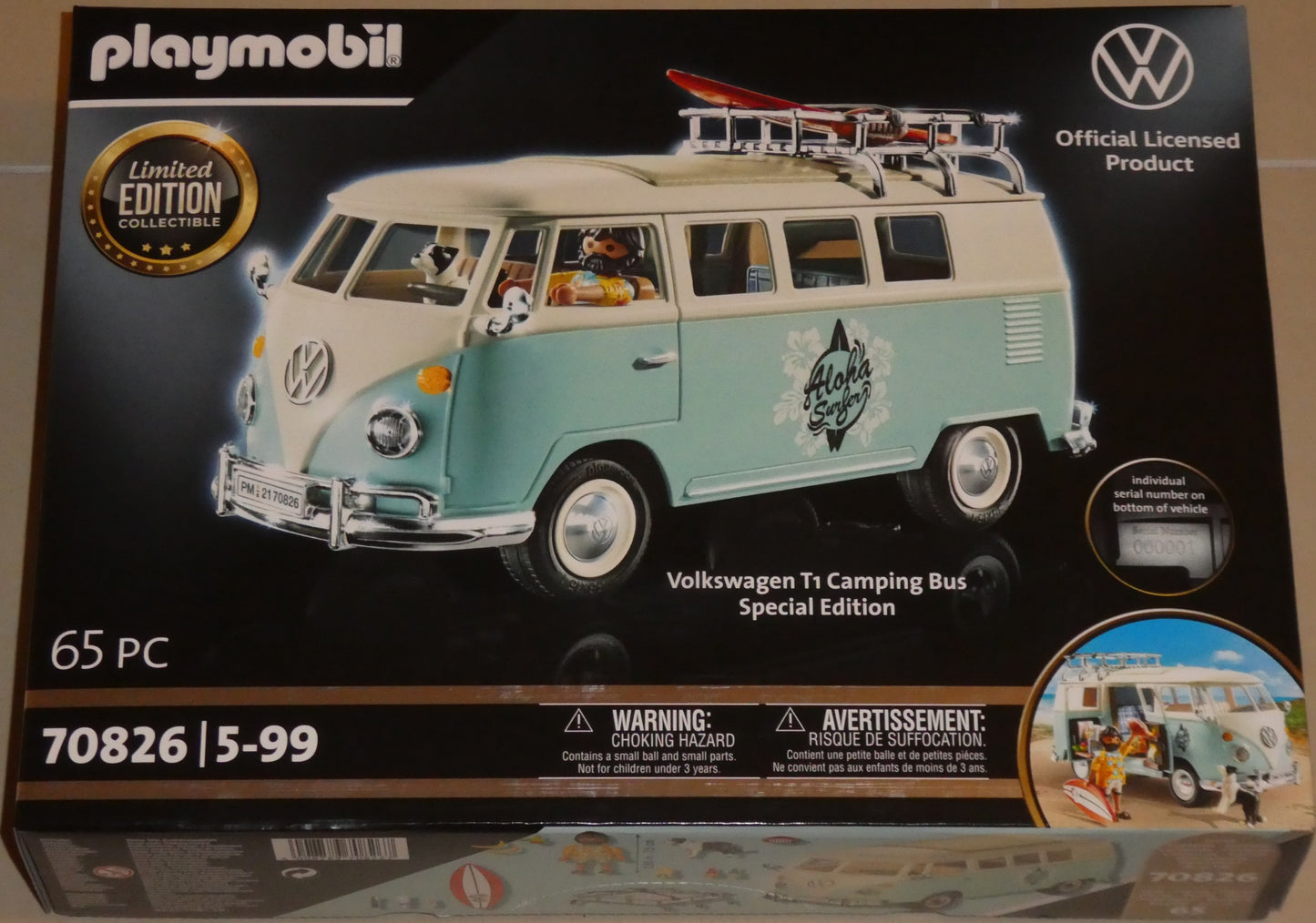 Playmobil 70826 Volkswagen T1 Camping Bus - Special Edition