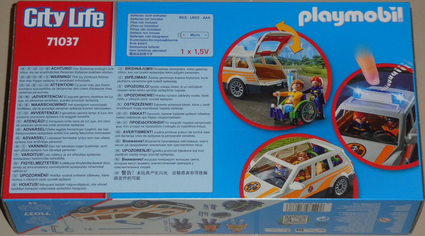 Playmobil 71037 Notarzt PKW