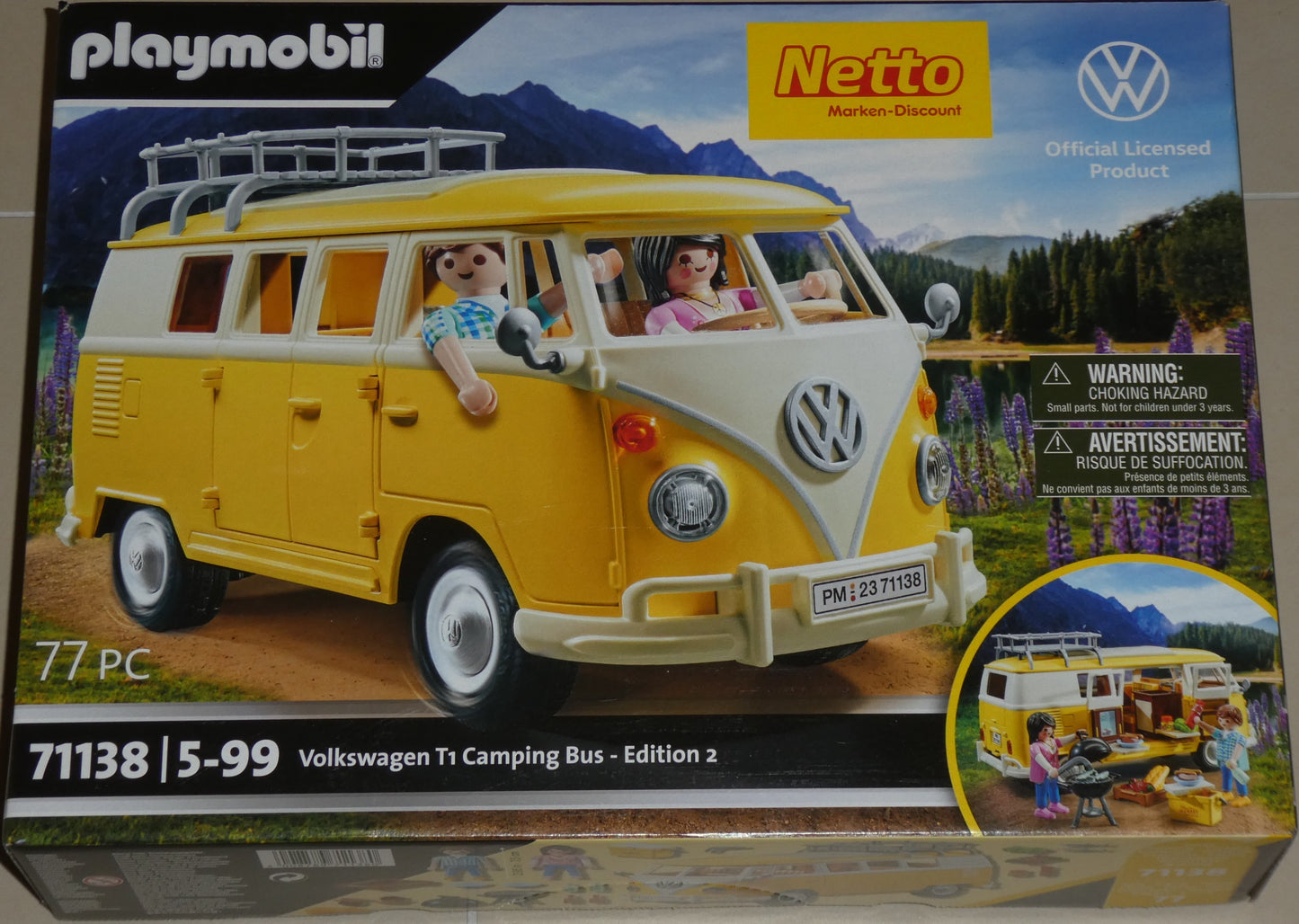 Playmobil 71138 Volkswagen T1 Camping Bus - Netto Edition 2