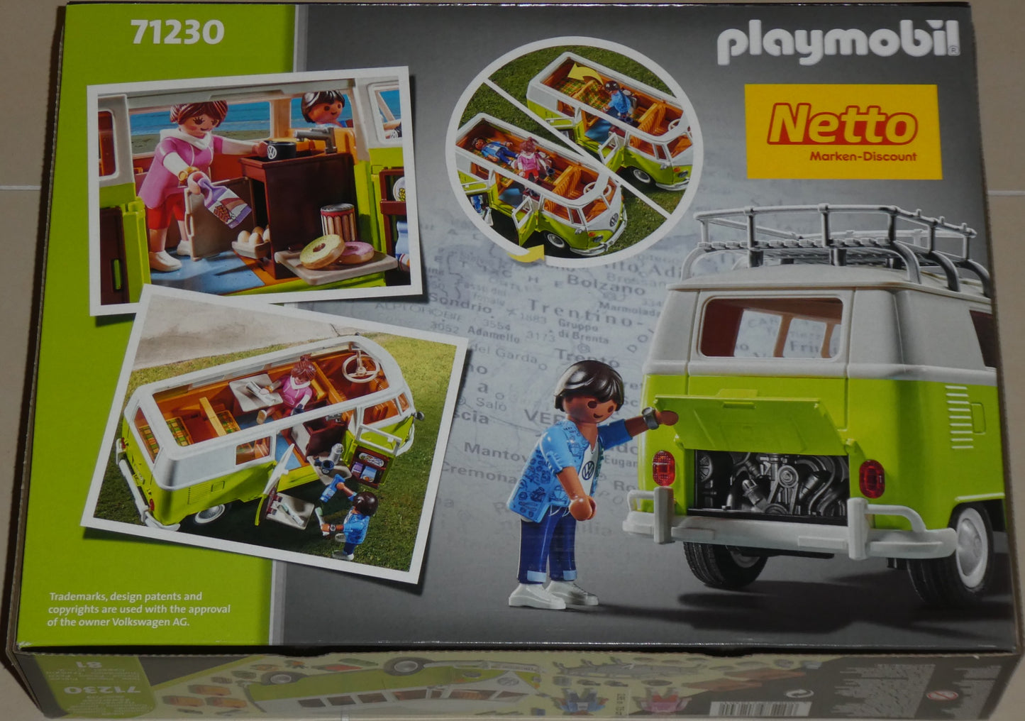 Playmobil 71230 Volkswagen T1 Camping Bus - Netto Edition