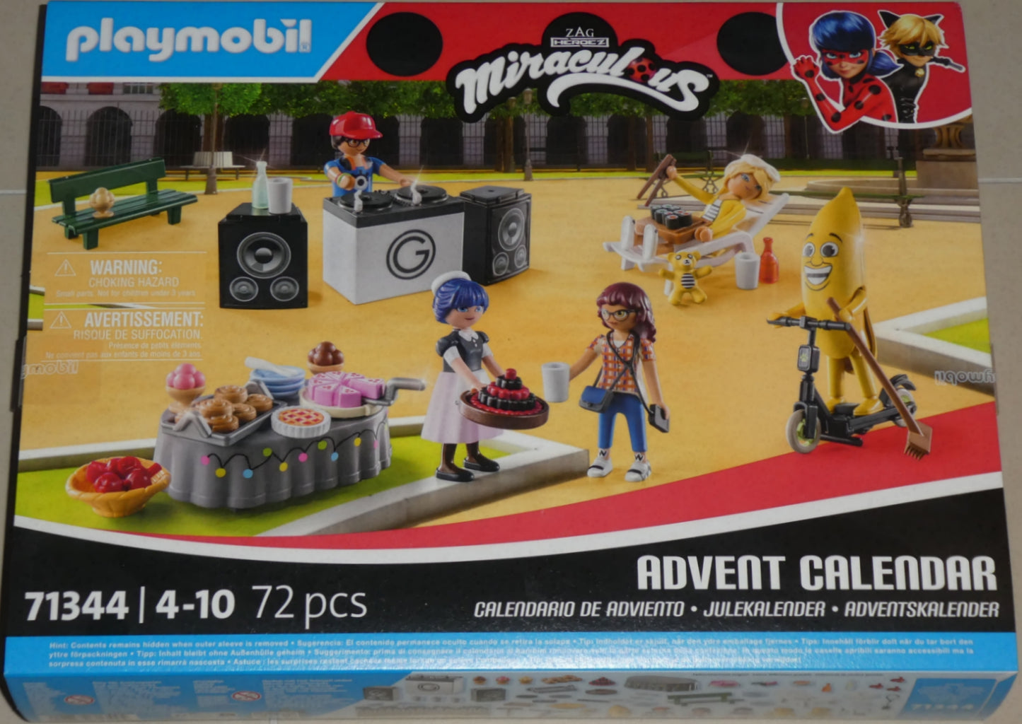 Playmobil 71344 Adventskalender Miraculous: Picknick in Paris