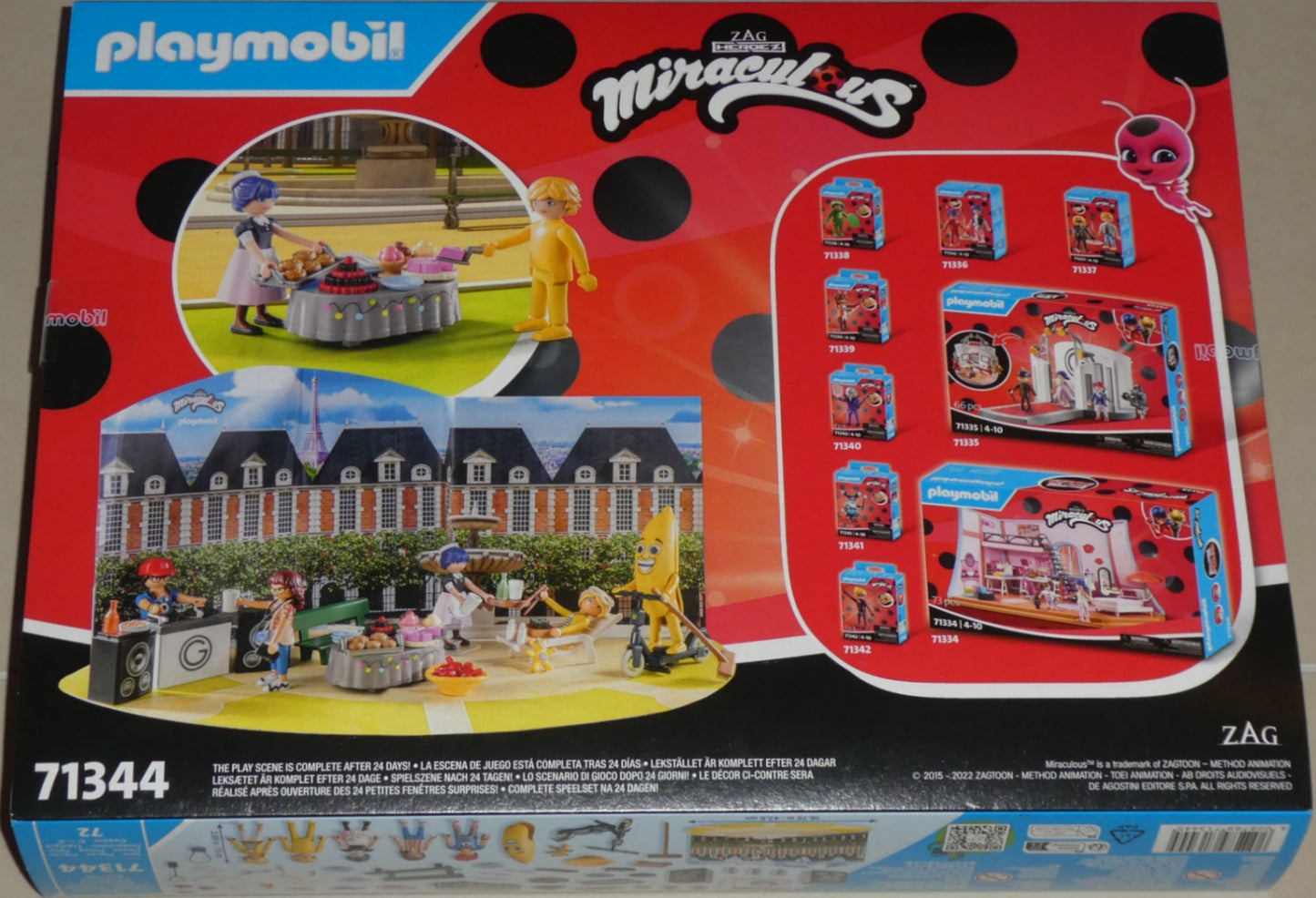 Playmobil 71344 Adventskalender Miraculous: Picknick in Paris