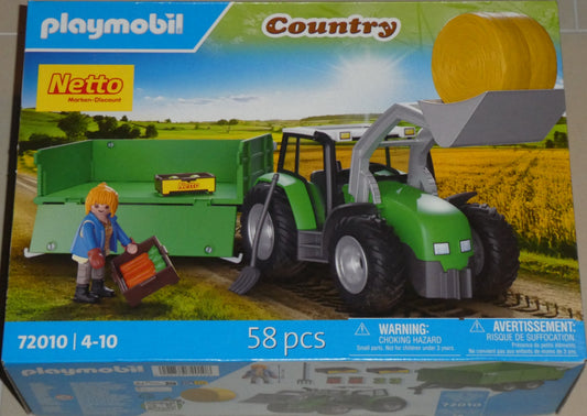 Playmobil 72010 Traktor mit Anhänger