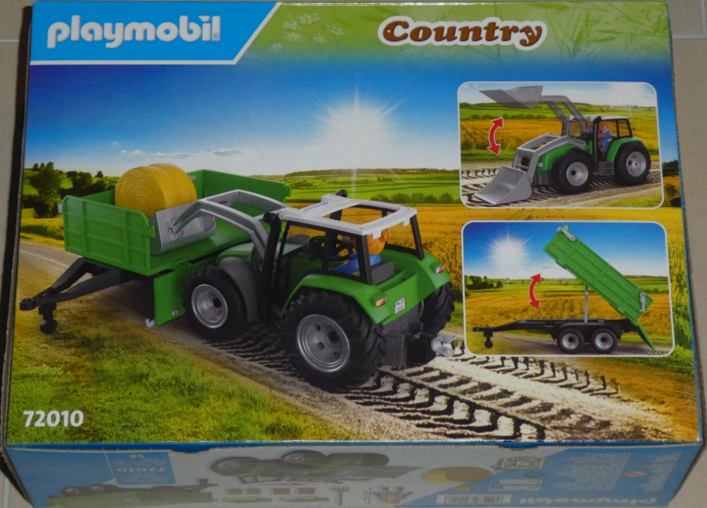 Playmobil 72010 Traktor mit Anhänger