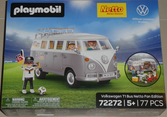 Playmobil 72272 Volkswagen T1 Bus - NETTO Fan-Edition