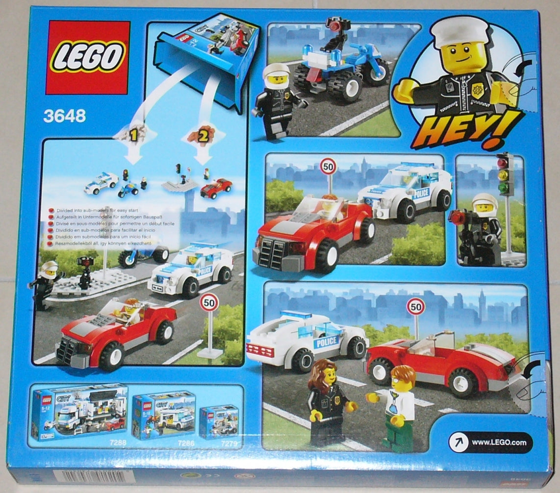 Lego 3648 Verfolgungsjagd