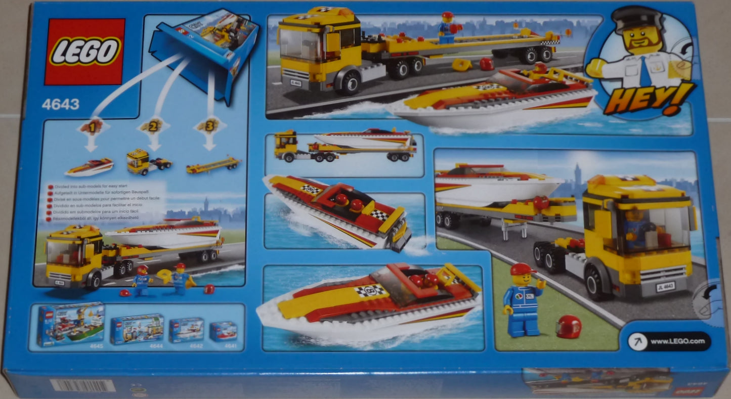 Lego 4643 Powerboot Transporter