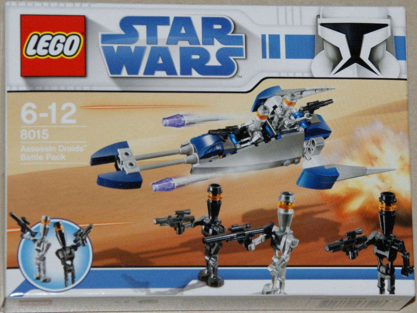 Lego 8015 Assassin Droids Battle Pack