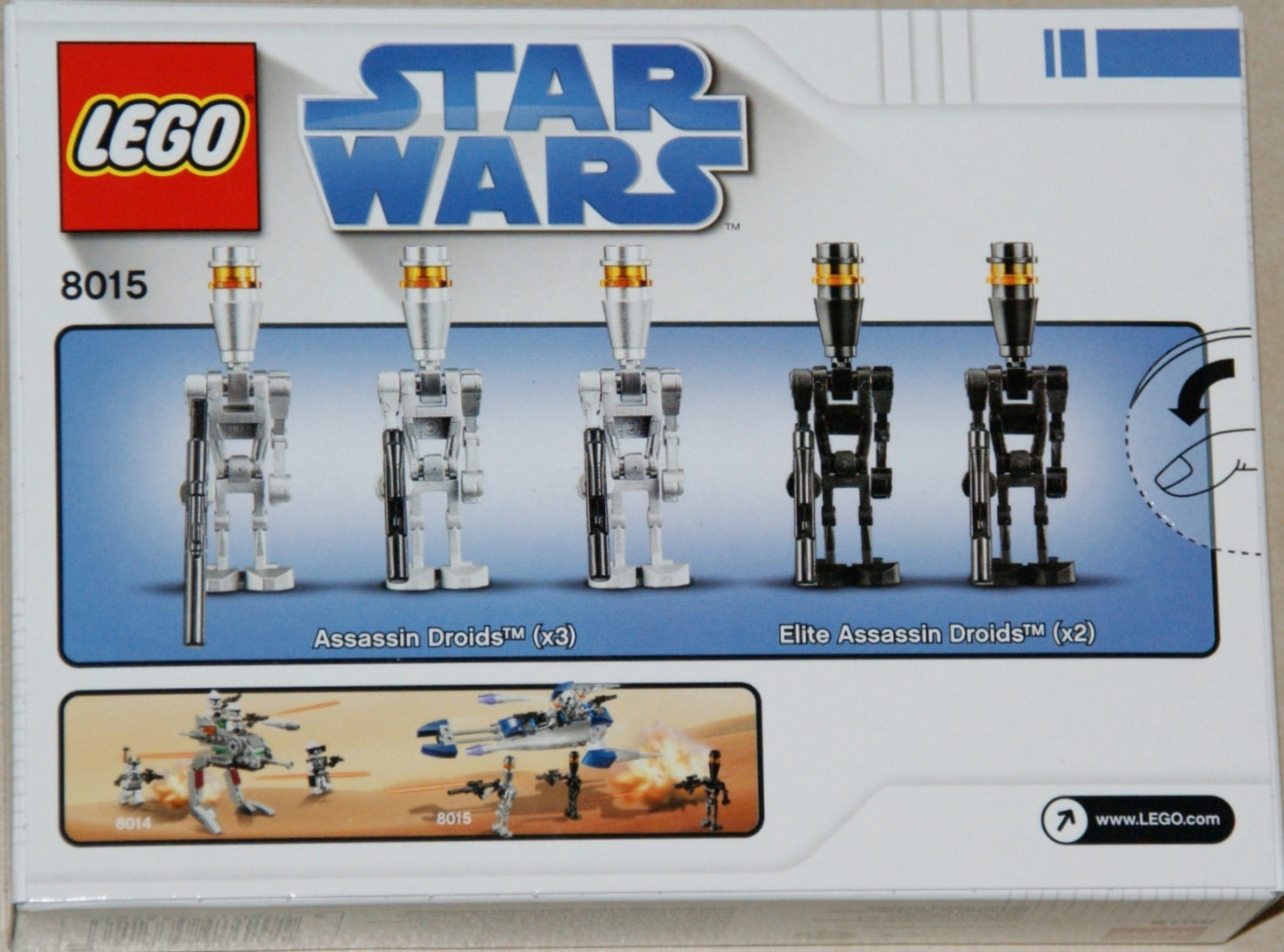 Lego 8015 Assassin Droids Battle Pack