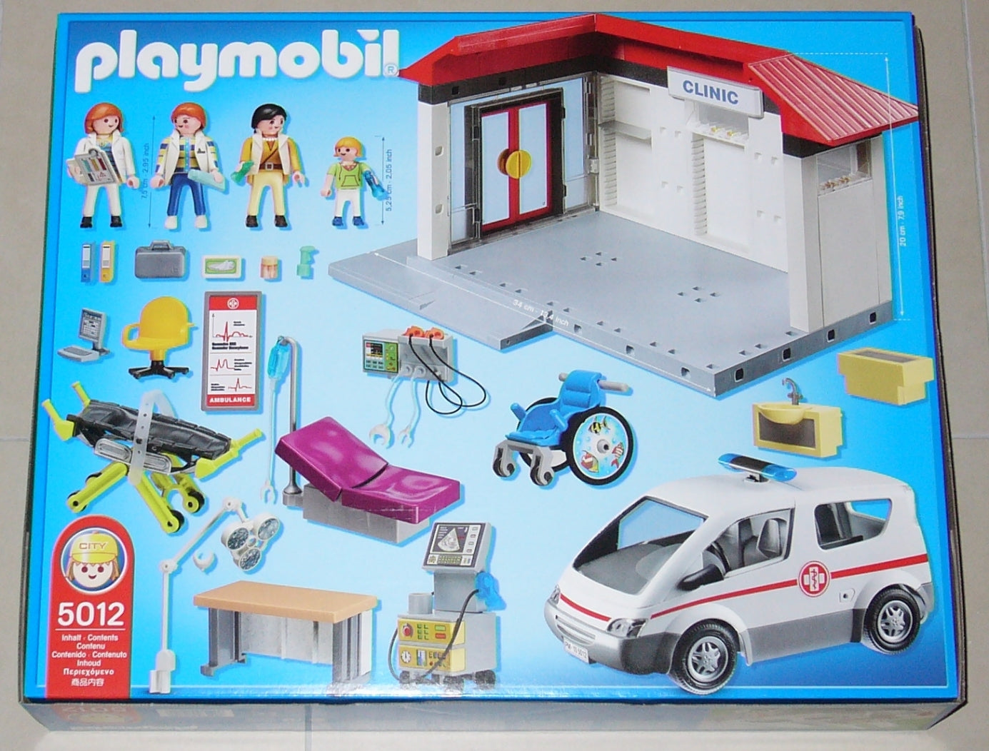 Playmobil 5012 Ambulanz mit Notarztfahrzeug