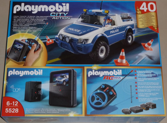 Playmobil 5528 RC Polizeiauto mit Kamera-Set