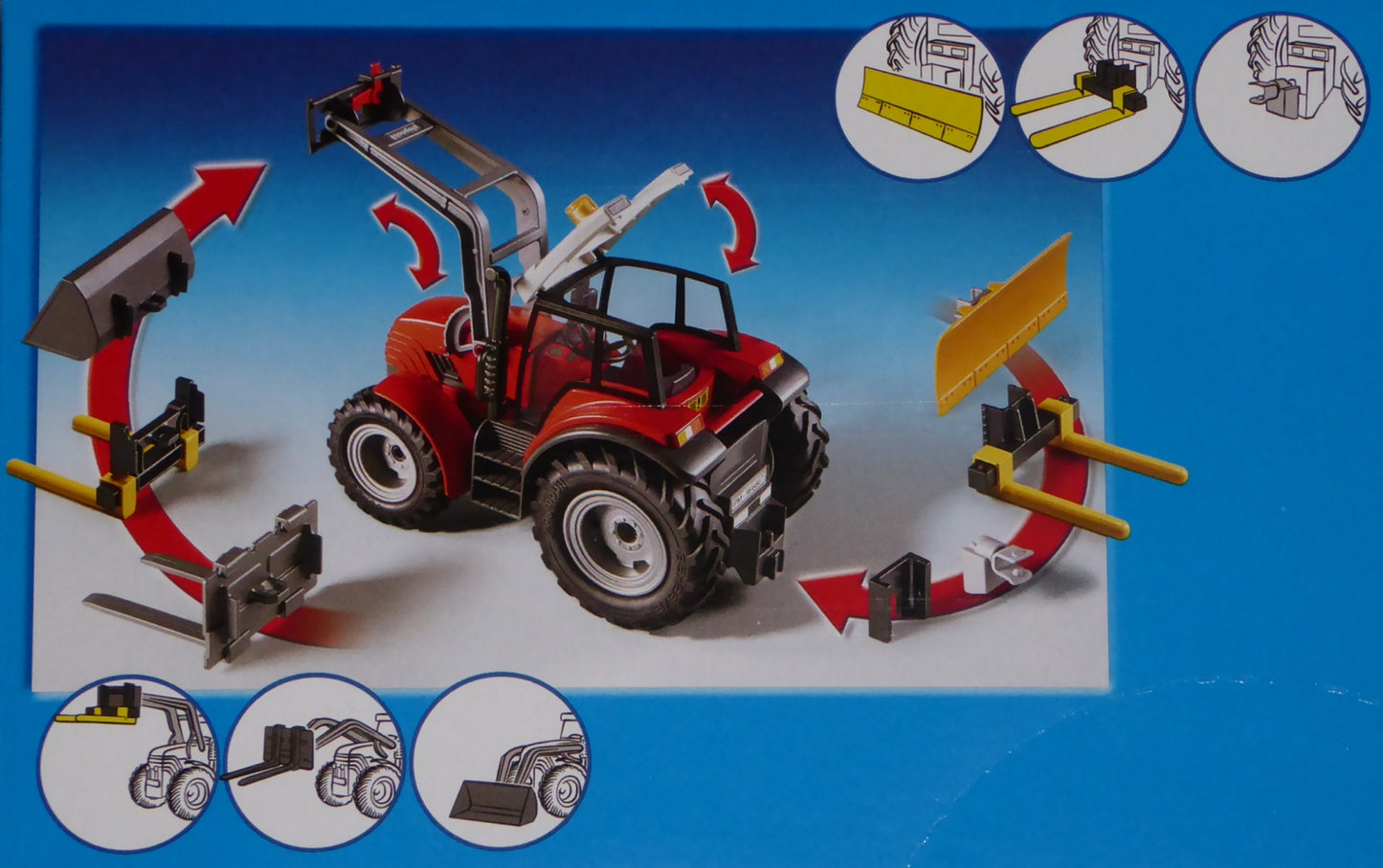 Playmobil 6867 Riesentraktor mit Spezialwerkzeugen